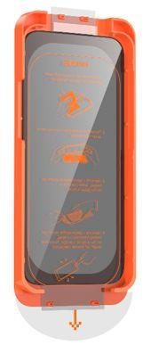 KAKUSIGA GH-26 Privacy Tempered Glass Screen Protector with Dust-Free Installation Chamber