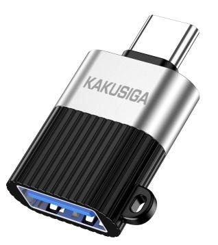 KAKUSIGA KSC-1420 Type-C Male to USB Female OTG Adapter