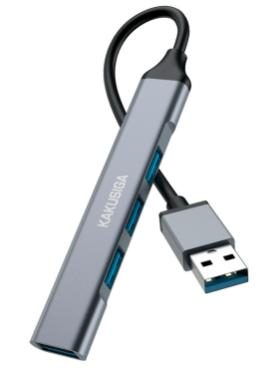 KAKUSIGA KSC-1428 4in1 adapter (USB to USB3.0+USB2.0*3)
