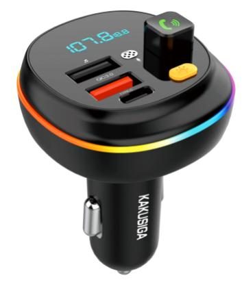 KAKUSIGA KSC-1983 55W car BT FM transmitter