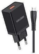 KAKUSIGA KSC-781 single port smart charger set (EU)(Lightning)