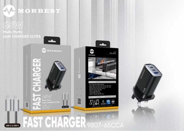 MOREBEST 9807- 65CCA CC Charger with cable