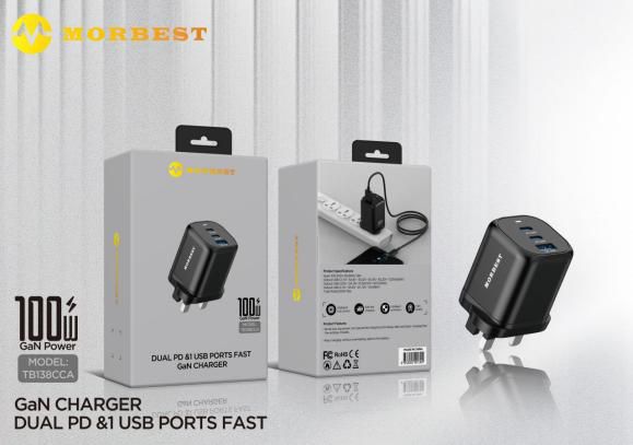 MOREBEST TB138CCA 100W Wall charger