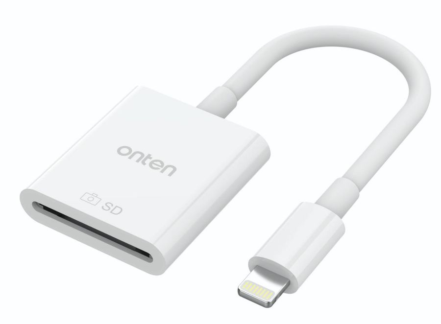ONTEN OTN-CR201 Lightning SD card reader ！
