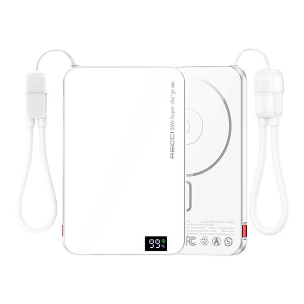 RECCI RPB-W41 Power BANK 15W Magnetic wireless charger
