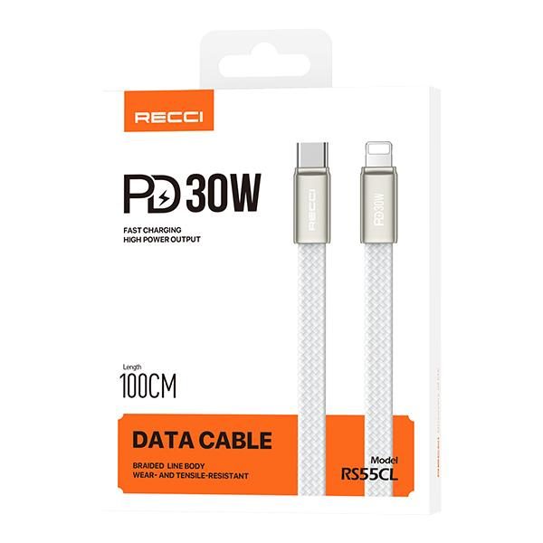 RECCI RS55CL PD30W Fast charging data cable