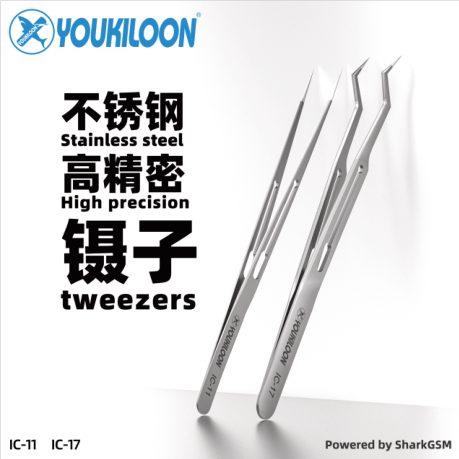 Stainless Steel High-Precision Tweezers IC Series