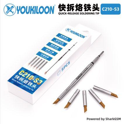Quick-Release Soldering Tip C210-S3
