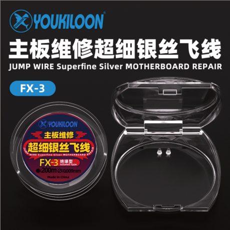Superfine Silver Jump Wire FX-3, Isolated Type