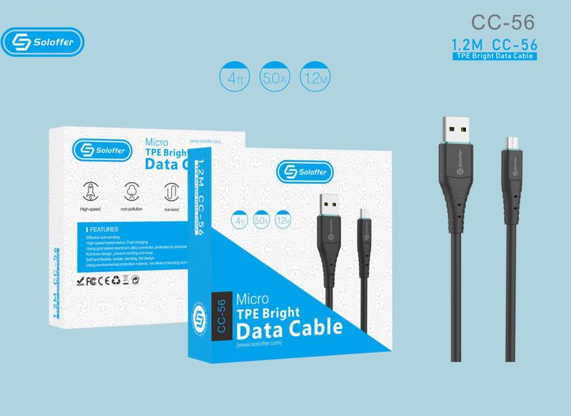 SOLOFFER CC56-TC USB data cable