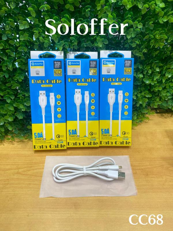 SOLOFFER CC68-TC USB data cable