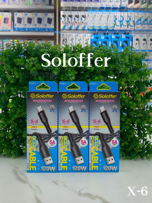 SOLOFFER X-6 TC USB data cable